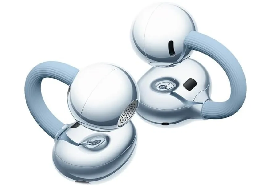 HUAWEI FreeClip 2 Open-Ear Clip-On Earbuds, C-bridge design, Lightweight, 38H Battery, Fast Charge, Dual Driver, IP57 Waterproof & dust proof, Touch & Head-motion control, iOS & Android, Blue