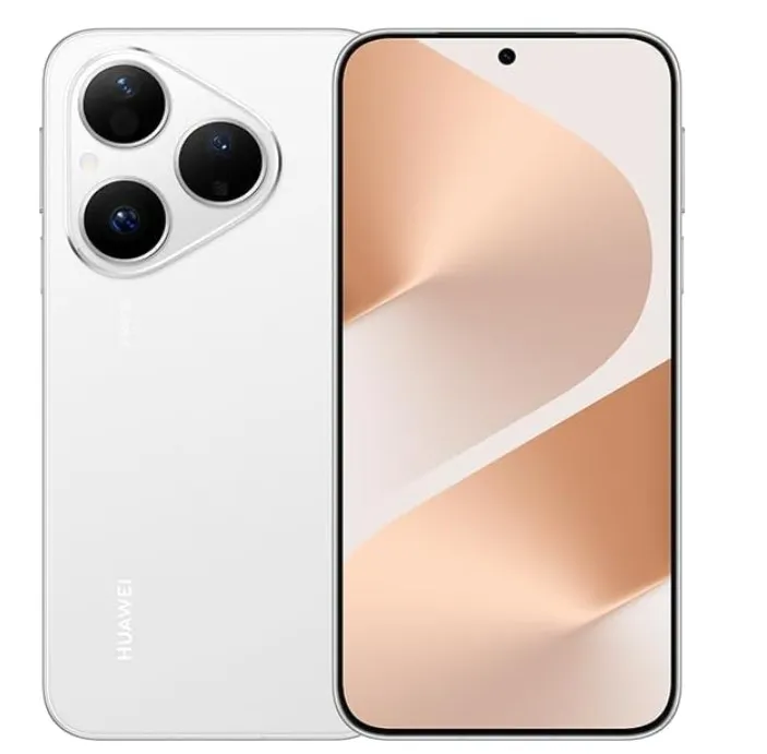 HUAWEI Pura 80 Smartphone 12GB+256GB, Frosted Glass and Flat-edge Design, Ultra Chroma XMAGE Camera, AI Noise Cancellation, Large Battery of 5170 mAh and Dual HUAWEI SuperCharge, Frosted White
