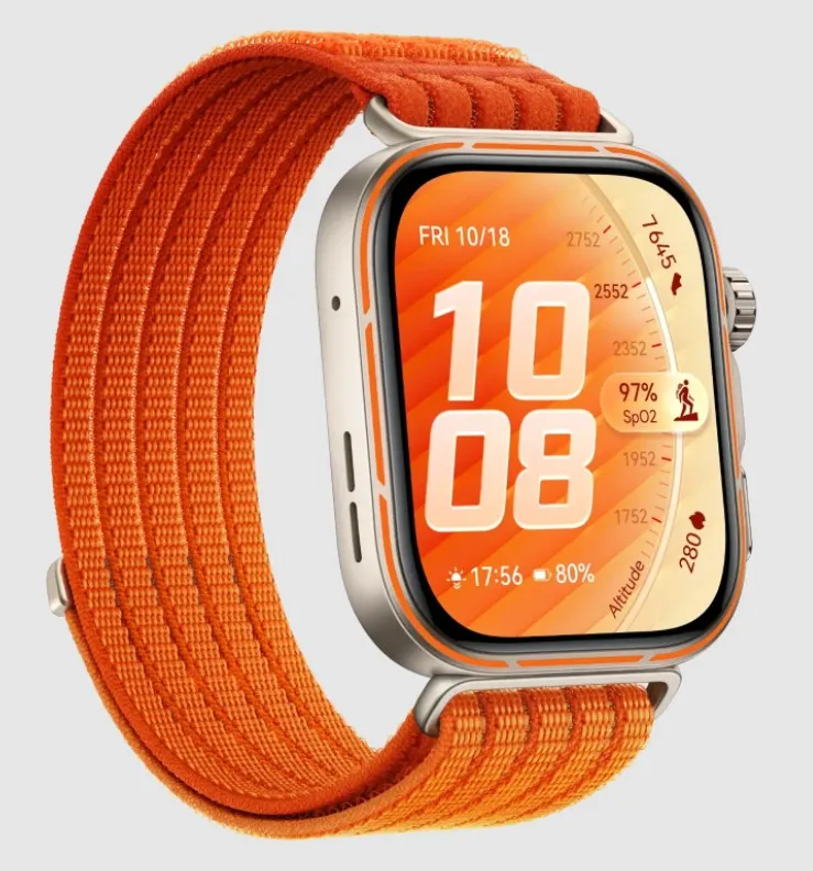 Huawei Watch Fit 5 Pro Smartwatch TDRA UAE Version Orange 3