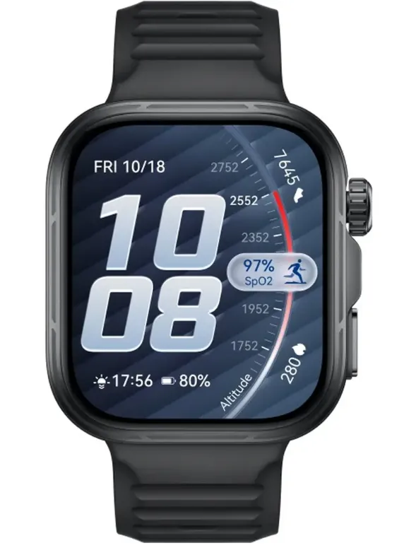 Huawei Watch Fit 5 Pro Smartwatch TDRA UAE Version Black 2