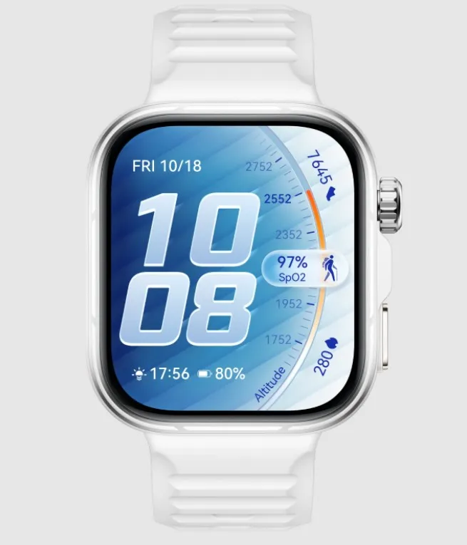 Huawei Watch Fit 5 Pro Smartwatch TDRA UAE Version White