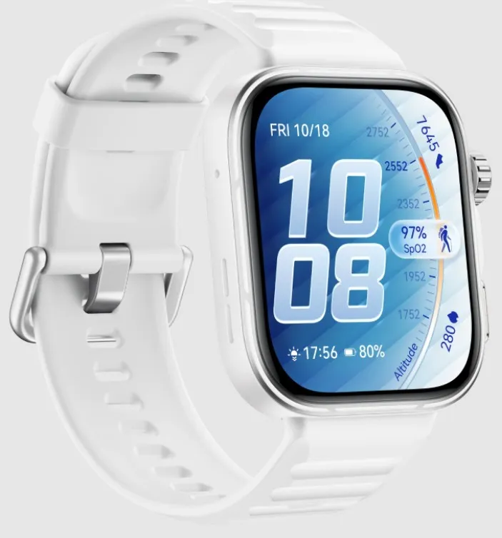 Huawei Watch Fit 5 Pro Smartwatch TDRA UAE Version White 3