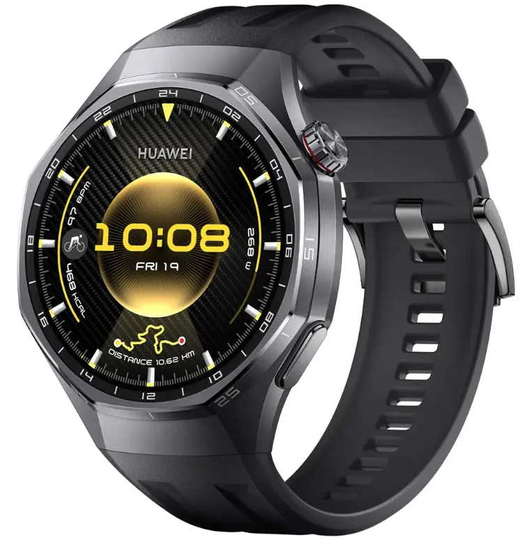 HUAWEI WATCH GT 6 Pro Smart Watch, 46mm, upto 21 days battery life, GPS Smart Watches with 100+ Sports Mode, Cycling, iOS & Android Compatible, ECG Analysis, Health Monitoring, Black 3