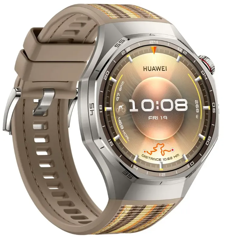 HUAWEI WATCH GT 6 Pro Smart Watch, 46mm, upto 21 days battery life, GPS Smart Watches with 100+ Sports Mode, Cycling, iOS & Android Compatible, ECG Analysis, Health Monitoring, Brown 2