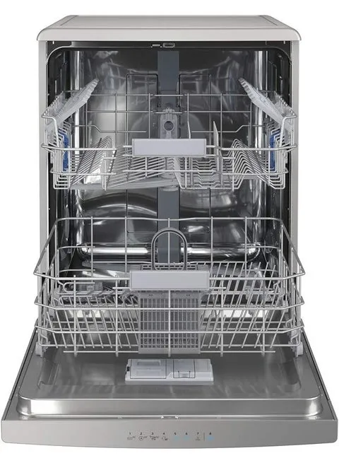 Indesit Freestanding Dishwasher 60 cm – DFO-3C23XUK (Silver/Inox) 4