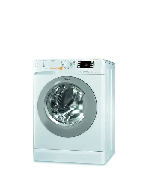 Indesit Front loader Automatic Washing Machine, 9 KG Washing, 6 KG Drying, 900 W XWDE961480XWS White 2