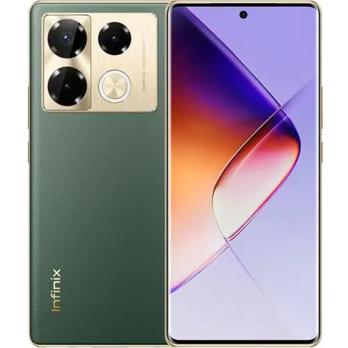 Infinix Note 40 Pro 4G Smartphone 12GB RAM 256GB Storage Dual SIM – Curved AMOLED Display, 108MP OIS Camera, Helio G99 Ultimate Processor, 5000mAh Battery, 70W Fast Charging