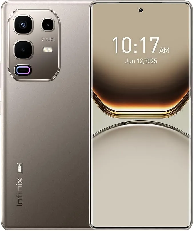 Infinix Note 50S 5G+ Smartphone 8GB RAM 256GB Storage Dual SIM – 5G Connectivity, AMOLED Display, AI Camera, Powerful Processor, Fast Charging, Premium Design