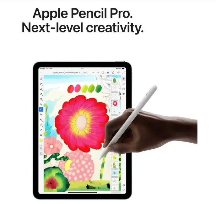 iPad Air 11-inch M2 (2024) Wi-Fi 1TB – Blue 4
