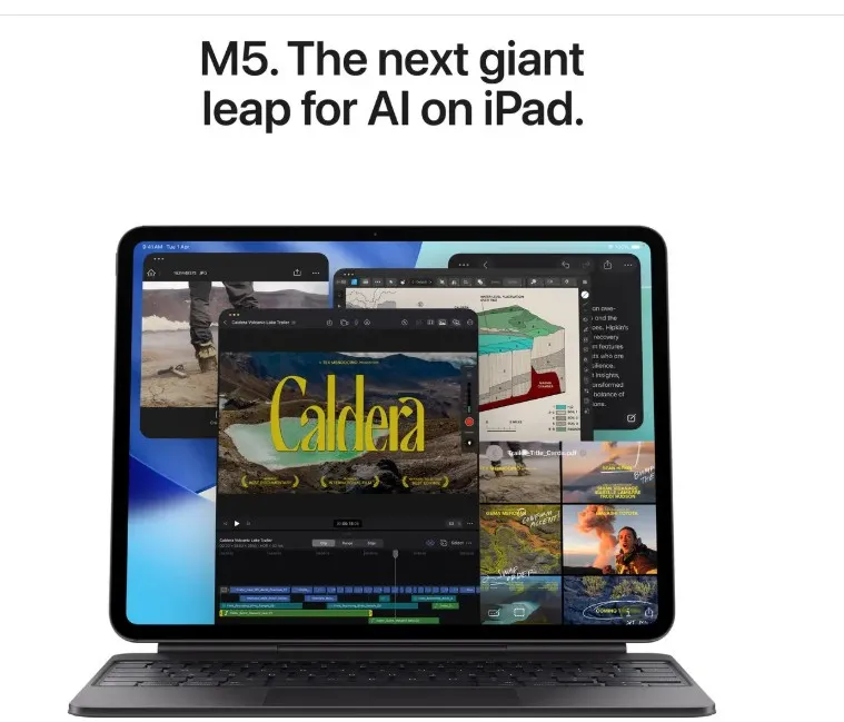 iPad Pro 11-inch M5 (2025) Wi-Fi 512GB – Silver 4
