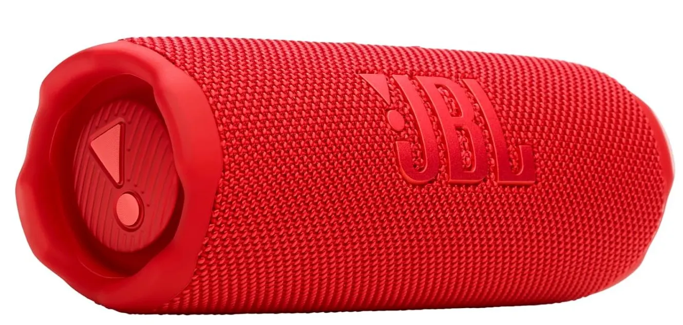 JBL Flip 7 - JBL Pro Sound with AI Sound Boost, up to 16 hours of playtime, multi-speaker connection via Auracast, and waterproof, dustproof, drop-proof design for all adventures – Red. 4