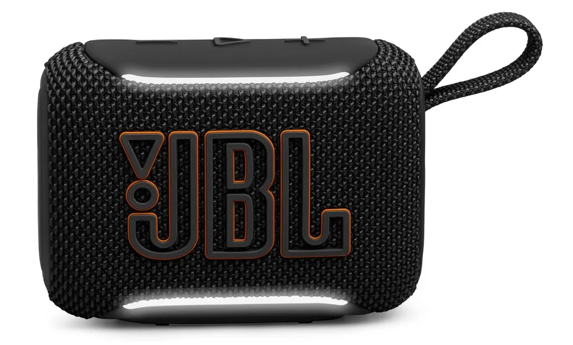 JBL Go 5 Portable Bluetooth Speaker with Ambient Edge Lighting, IP68 Waterproof & Dustproof, 10H Playtime, AirTouch Stereo Pairing, Auracast™, USB-C Lossless Audio – Compact & Drop-Proof, Black 2