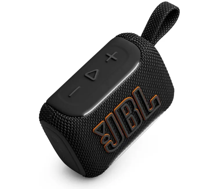 JBL Go 5 Portable Bluetooth Speaker with Ambient Edge Lighting, IP68 Waterproof & Dustproof, 10H Playtime, AirTouch Stereo Pairing, Auracast™, USB-C Lossless Audio – Compact & Drop-Proof, Black 3