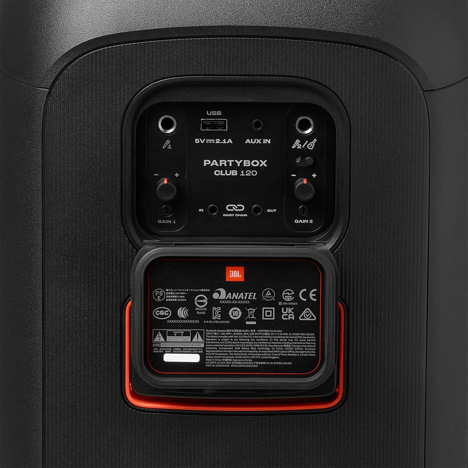 JBL Partybox Club 120 Portable Party Speaker Black  4
