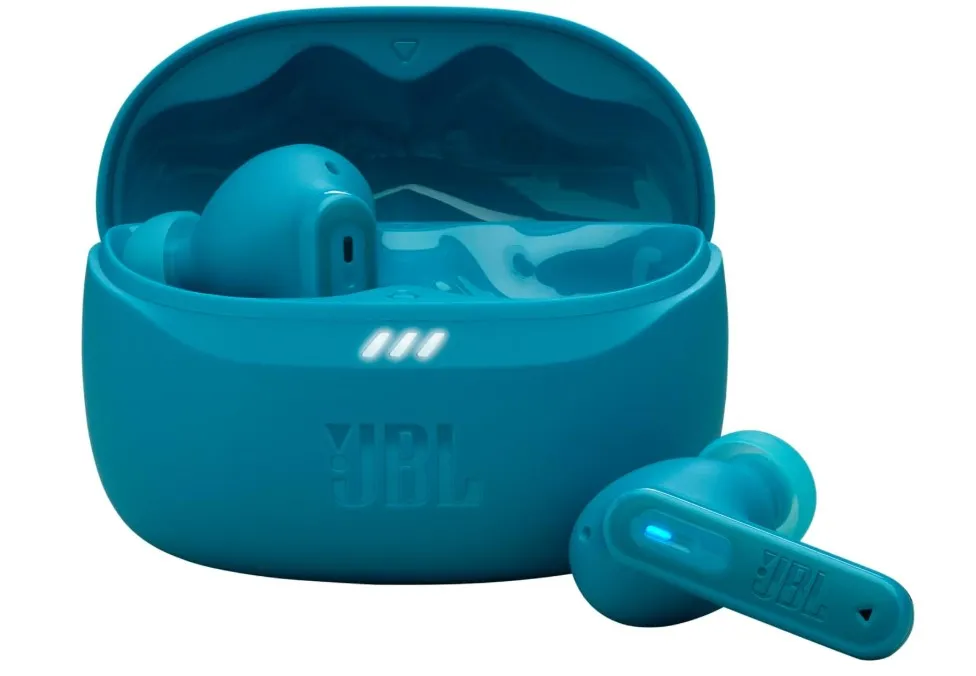 JBL Tune Beam 2 True Wireless Adaptive Noise Cancelling with Smart Ambient Earbuds, Personi-Fi 3.0, Multi-point connection, 6-Mics Technology, 48H Battery, Water and Dust Resistant - JBLTBEAM2GWHT