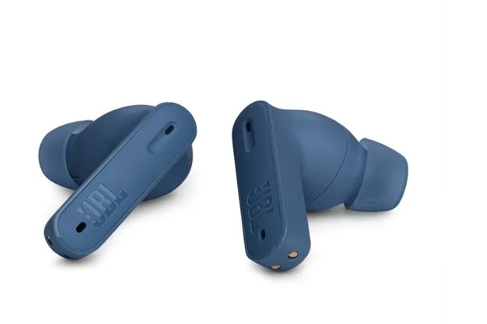 JBL Tune Beam Earphones, Bluetooth and Wireless, Water Resistant and Noise Cancelling with up to 48 Hours Battery Life, Blue 4