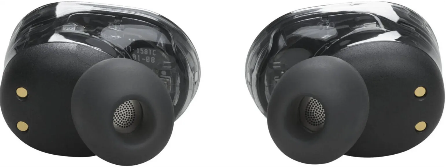 JBL Tune Buds True Wireless Noise Cancellling Earbuds, Pure Bass Sound, Bluetooth 5.3, LE Audio Support, Smart Ambient, 4-Mic, 48H Battery, Water and Dust Resistant, Ghost Black | JBLTBUDSGBLK 3