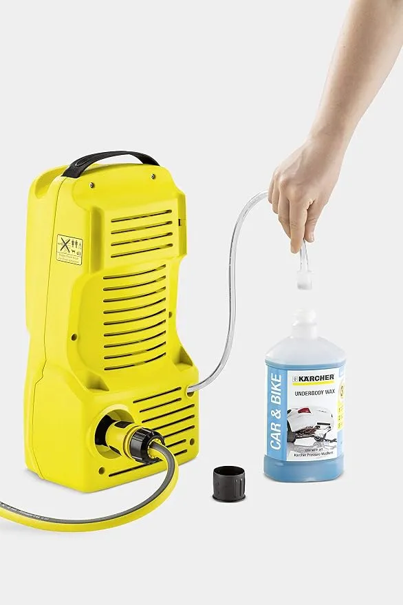 KARCHER Pressure Washer 110Bar, 1400W For Home Cleaning, Karcher K2 Compact