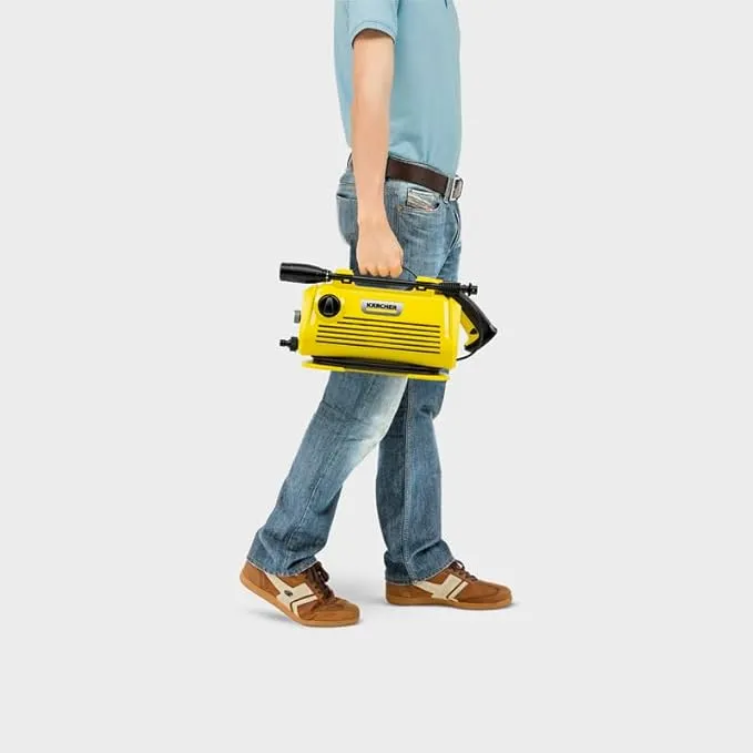 Kärcher Pressure Washer K 2 Horizontal VPS, Pressure: max 110 bar, delivery Speed: max 360 l/h, Surface Power: max. 20 m²/h, with Vario Power Jet Lance, YelloW 4
