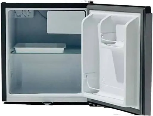 Kelon 60L Single Door Mini Refrigerator with Direct Cool Technology, Compact Design, Freezer Compartment, Mechanical Temperature Control, LED Interior Light, Door Lock & Silver Finish – KRS-06DRS1 3