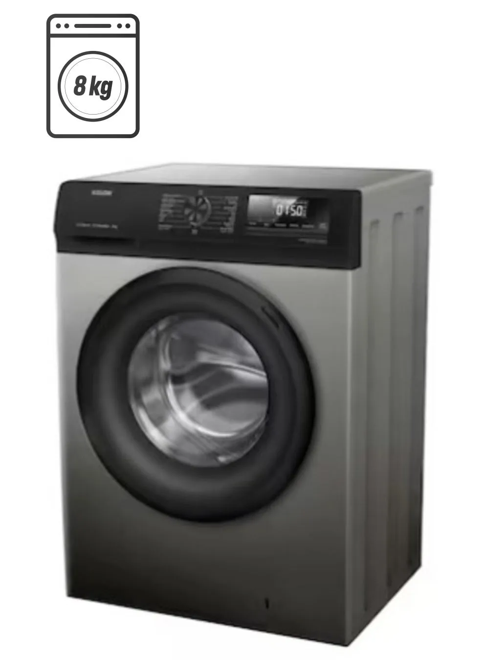 Kelon 8KG Front Load Washing Machine – KWFQP8012T/S 2
