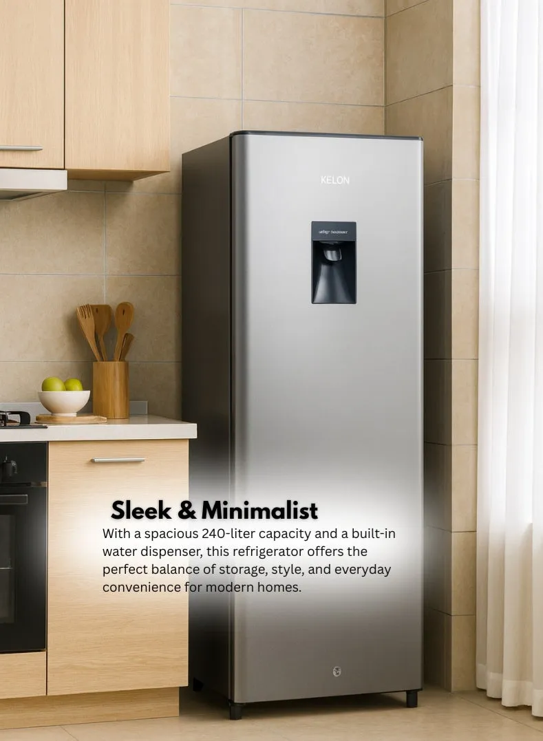 Kelon Refrigerator Double Door 240Liters KRS24DRS 2
