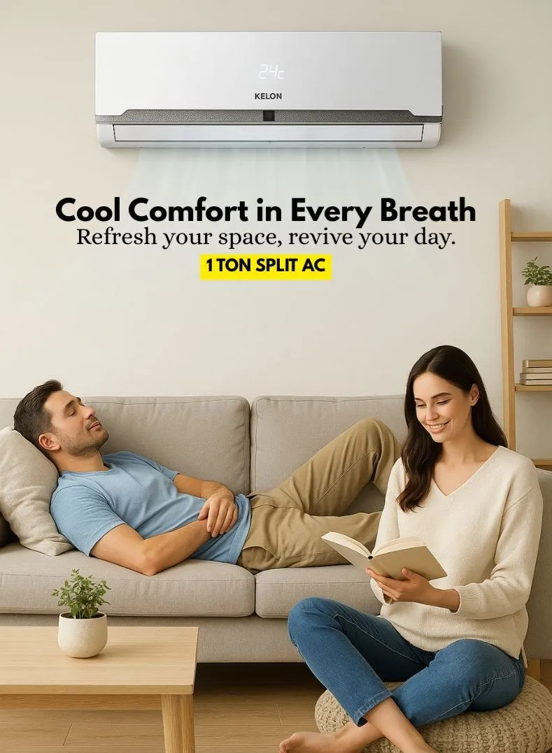 Kelon Split Air Conditioner 1.0 Ton T3 Rotary Compressor – KAW12CF 2