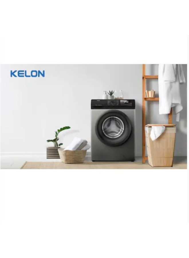 Kelon Washing Machine Front Load 8kg KWFQP8012TS