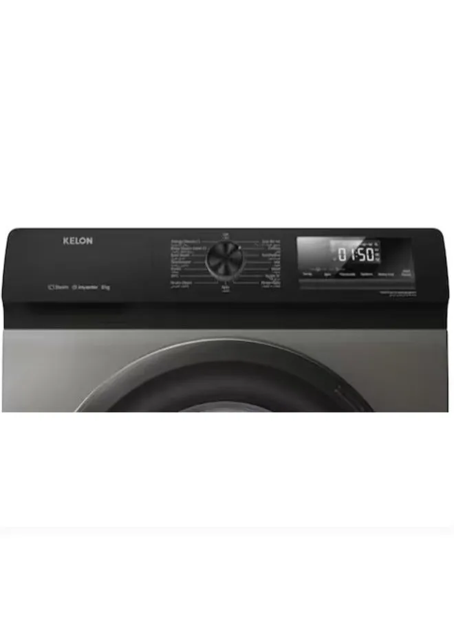 Kelon Washing Machine Front Load 8kg KWFQP8012TS 4