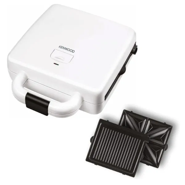 Kenwood 2-in-1 Sandwich Maker & Grill – SMP94.A0WH (White)