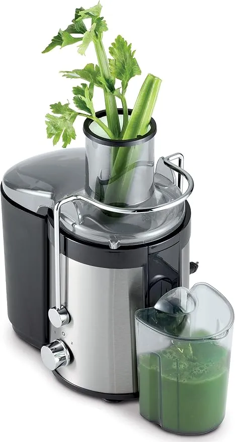 Kenwood Centrifugal Juicer 300W, 0.8L Juice Jug, 2 Speeds, Black & Silver – JEM01.000BK 3