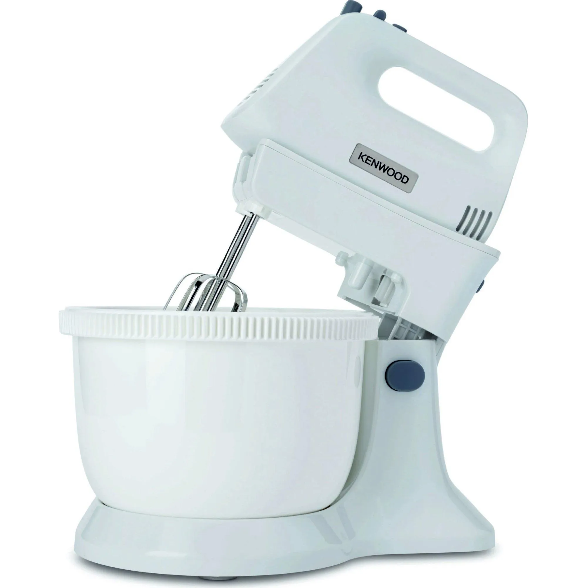 Kenwood Chefette Lite Hand & Stand Mixer 450W, 3.4L Rotating Bowl, 5 Speeds + Turbo, White – HMP32.A0WH 4