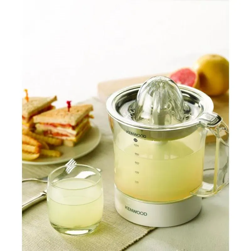 Kenwood Citrus Juicer 40W, 1L Juice Jug, Two-Way Rotation, Stainless Steel & White – JE290 3
