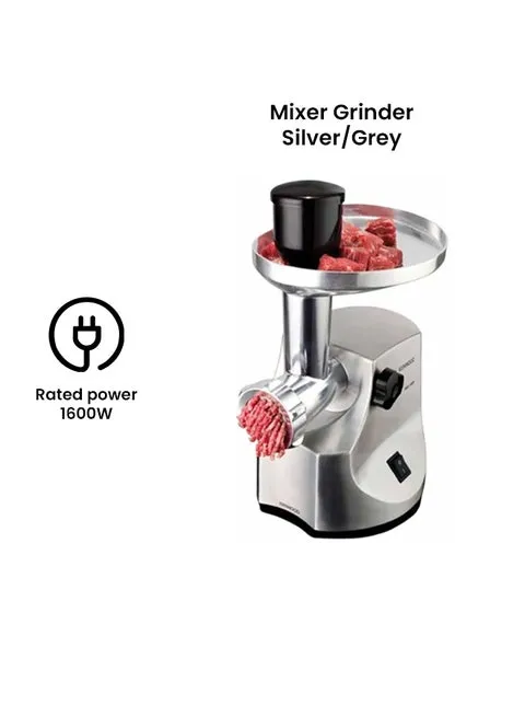 Kenwood Countertop Meat Grinder, 1600W, MG510, Silver/Grey