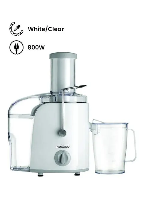 Kenwood Electric Juicer, 800W, JEP02.A0WH, White/Clear 3