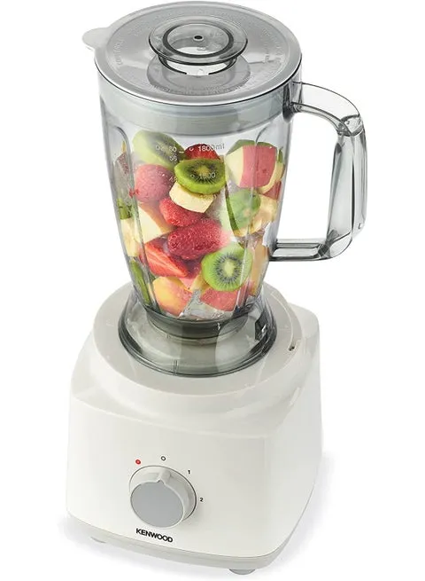 Kenwood Food Processor, Blender, Whisk & Dough Maker 2L 750W FDP03.C0WH White