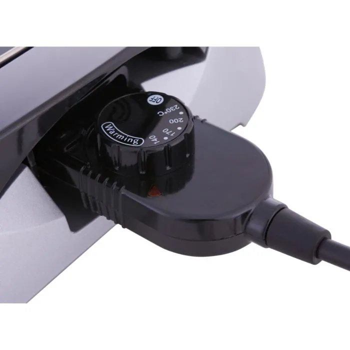Kenwood Health Grill 2000W with Glass Lid, Non-Stick Grill & Griddle, Adjustable Temperature, Silver & Black – HG266