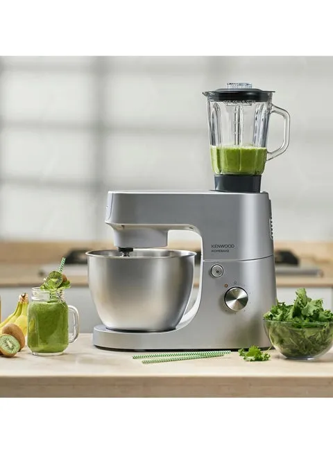 Kenwood HomeBake Stand Mixer Kitchen Machine, 5L, 1400W, KHH01.120SI, Silver 3