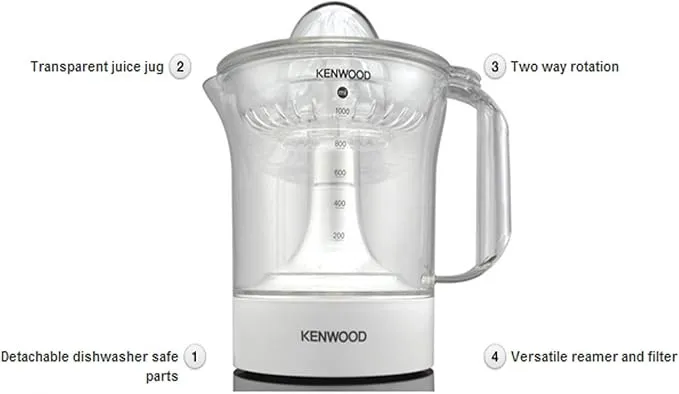 Kenwood Je280 Citrus Juice 1l 40 Watt 3