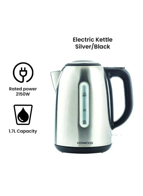 Kenwood Kettle, Removable Mesh Filter, 1.7L, 2200W, ZJM01.A0BK, Black