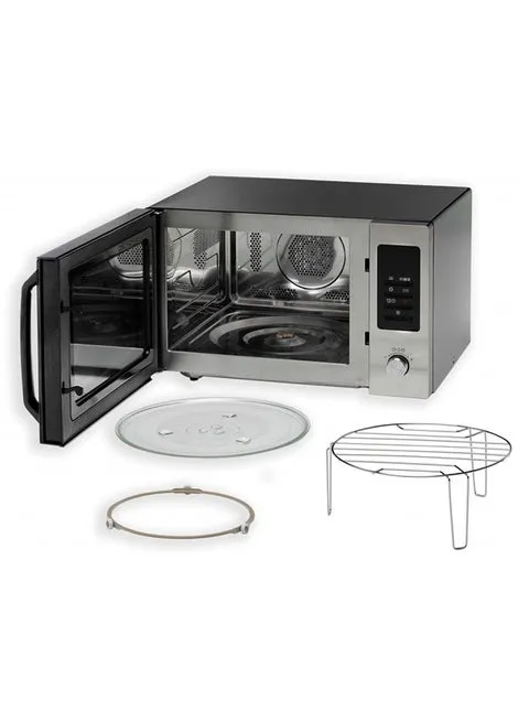 Kenwood Microwave Oven with Grill & Convection, Digital Display, 30L, 900W, 5 Power Levels, Auto Menu, Defrost Function, Stainless Steel, 95-Minute Timer, Clock Function, MWM31.000BK (Silver) 3