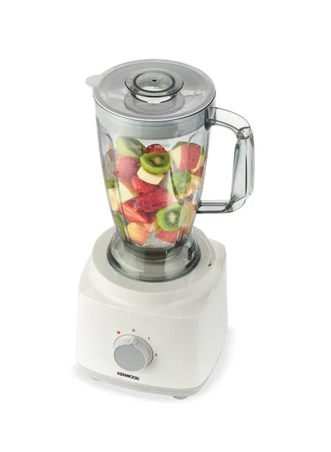 Kenwood Multi-Functional Food Processor with Blender, Whisk & Dough Maker, 2L, 750W, FDP03.C0WH, White 2