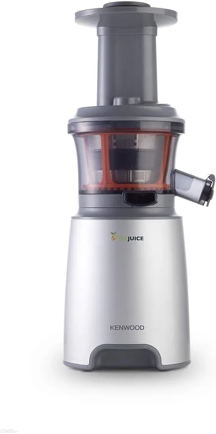 Kenwood PureJuice Slow Juicer 150W with 1L Juice Jug, Sorbet Attachment & Anti-Drip Function, White – JMP601WH