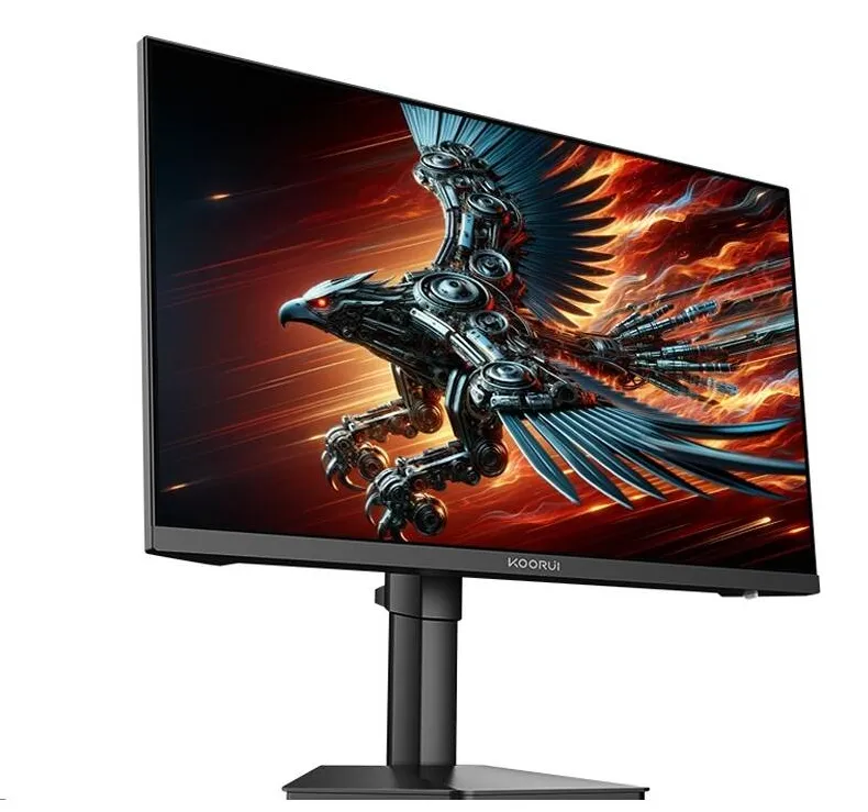 KOORUI G2741L Gaming Monitor, 27" IPS Display, 4K UHD @ 120Hz & FHD @ 320Hz Resolution, 1ms (DIC) Response Time, 16.7m Color Support, Black | G2741L