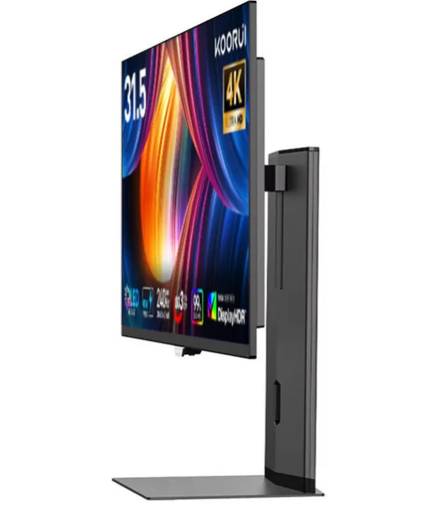  KOORUI S3241XO Monitor, 32" QD-OLED Display, 4K UHD Resolution, 240Hz Refresh Rate, 0.03ms (GtG) Response Time, AMD FreeSync Premium Technology, Black | S3241XO 3
