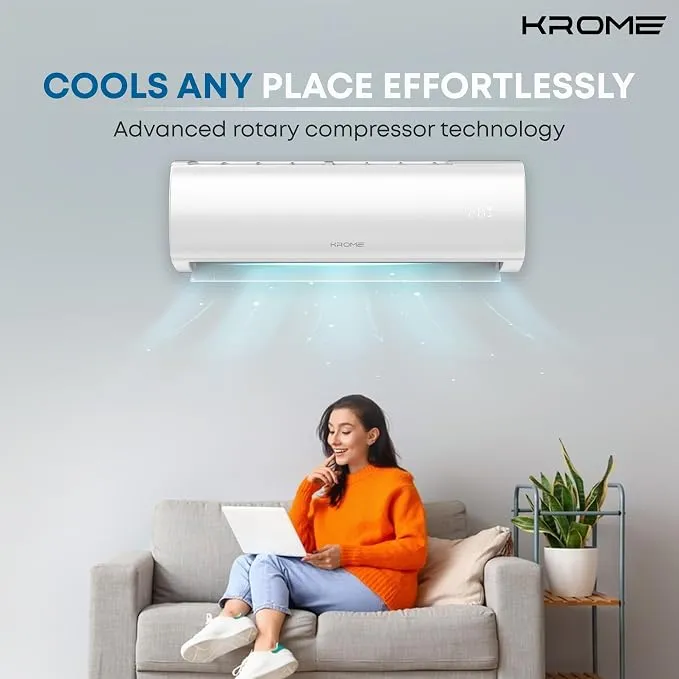 Krome 2.0 Ton Rotary Split Air Conditioner – KR-AR24TT3 3