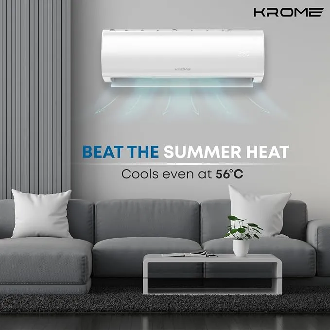 Krome 2.0 Ton Rotary Split Air Conditioner – KR-AR24TT3 4
