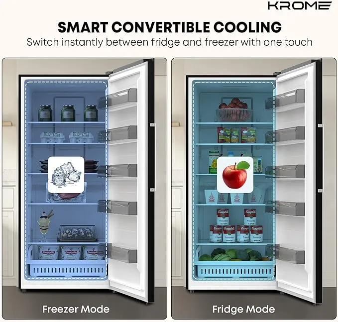 Krome 600L Upright Freezer – KR-UF750IH 4
