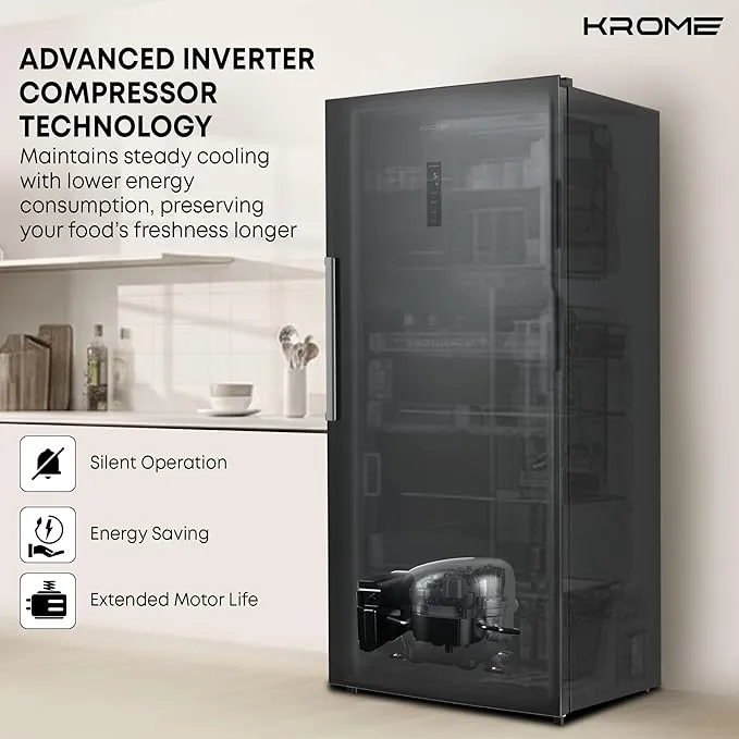 Krome 600L Upright Freezer – KR-UF750IH 5