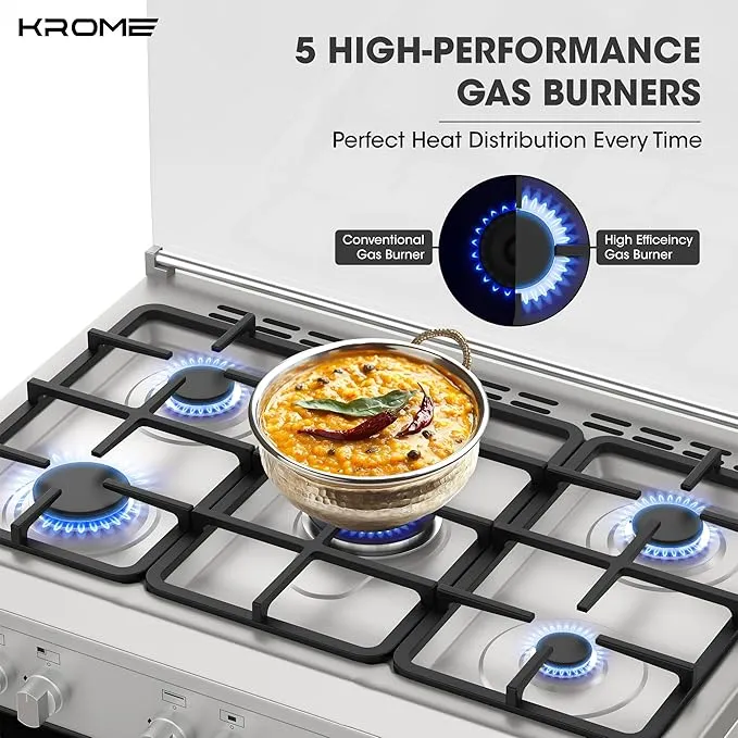 Krome 90×60 Gas Cooker – KR-CR9060G 3